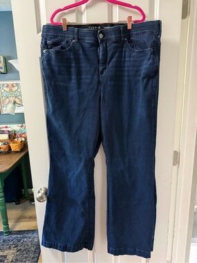 torrid Navy Stretch Wide-Leg Jeans for Women